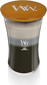 WoodWick Large Hourglass Scented Candle Warm Woods 130 Hour Burn Time view 2