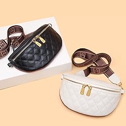 Eslcorri Fashion Waist Packs for Women - Quilted