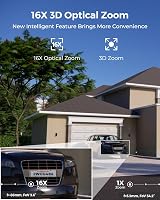Reolink RLC-823S2 4K UHD PTZ Dome Camera 16x 3D Zoom Color Night Vision view 3