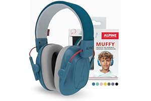 Alpine Muffy - Noise Cancelling Headphones for Kids - CE & ANSI Certified - Earmuffs for Autism - Kids Ear Protection for Sen