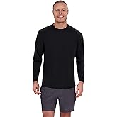Spyder Men's Long Sleeve Rashguard – Quick-Dry Swim Shirt Sun Protection, Performance Top