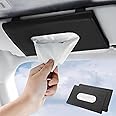 BIPROS Car Tissue Holder 2 Pack - Tissue Holder for car with High-End Lotion Facial Tissues,car Napkin Holder,car Visor Tissue Holder Dispenser,- Sun Visor Accessory
