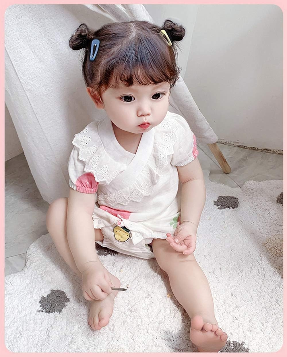 Amazon Co Jp Mornyray 浴衣 甚平 ロンパース 新生児 子供用 カバーオール 男の子 女の子 半袖 前開き 可愛いプリント ボディスーツ 花火大会 生産祝い 服 ファッション小物