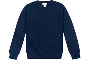 Cozeeme Adult V-Neck Pullover Long Sleeve Sweater