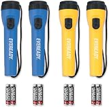 Eveready LED Torch Flashlight 4 Pack Super Bright Water Resistant Camping view 7