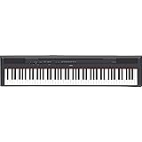 Yamaha P115 88-Key Weighted Action Digital Piano with Sustain Pedal, Black
