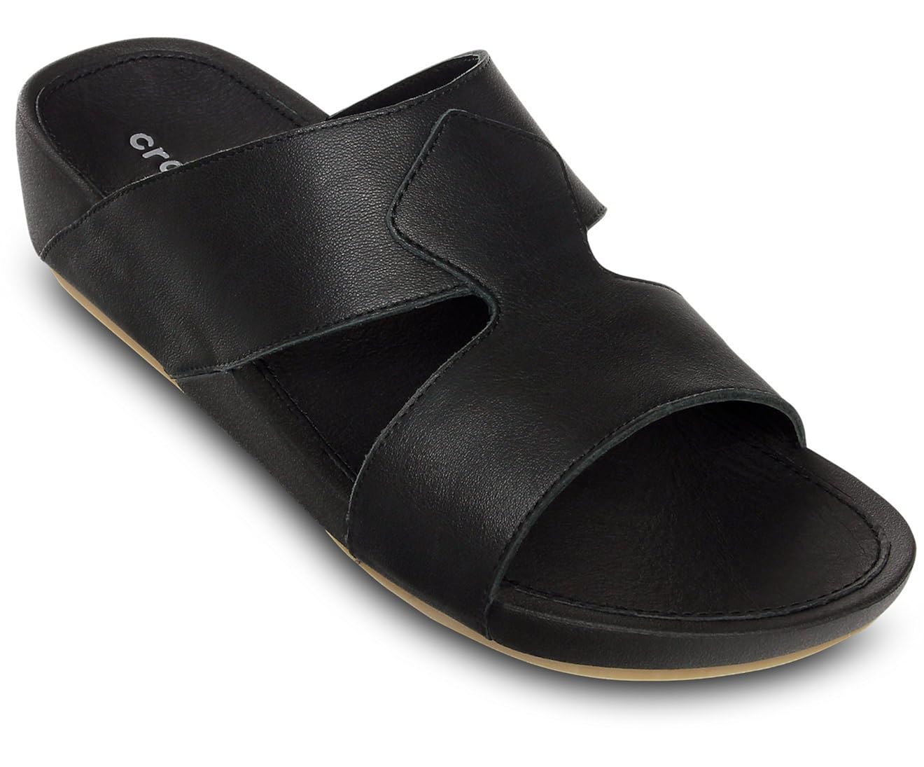 crocs gray croslite floater sandals