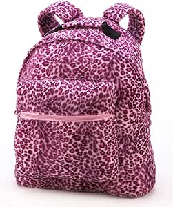 leopard print bookbag