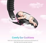 Dr.meter Ear Defenders Kids Pink 27.4dB SNR Hearing Protection Adjustable view 5