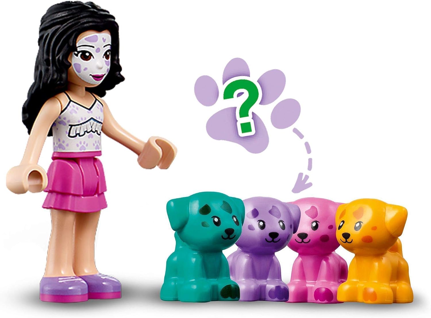 LEGO 41663 Friends Emma's Dalmatian Cube, Multicolor - Image 4