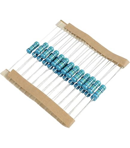 ViaGasaFamido Lot De 10 Résistances Ciment 20W 10 Ohm ±5% – Résistances Bobinées Céramique Haute Précision Sans Induction – Idéales Pour PCB Et Réparations