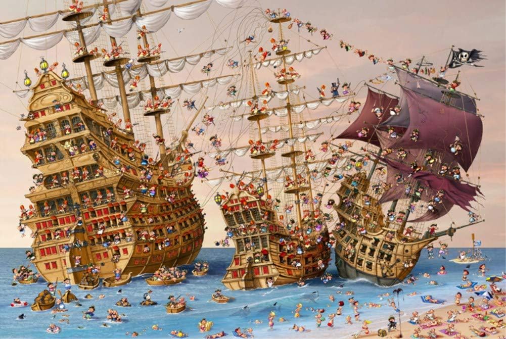 orchard toys pirate ship jigsaw puzzle