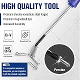 WORKPRO Precision Screwdriver Set 10-Piece Cr-V Steel with Magnetic Tips view 2