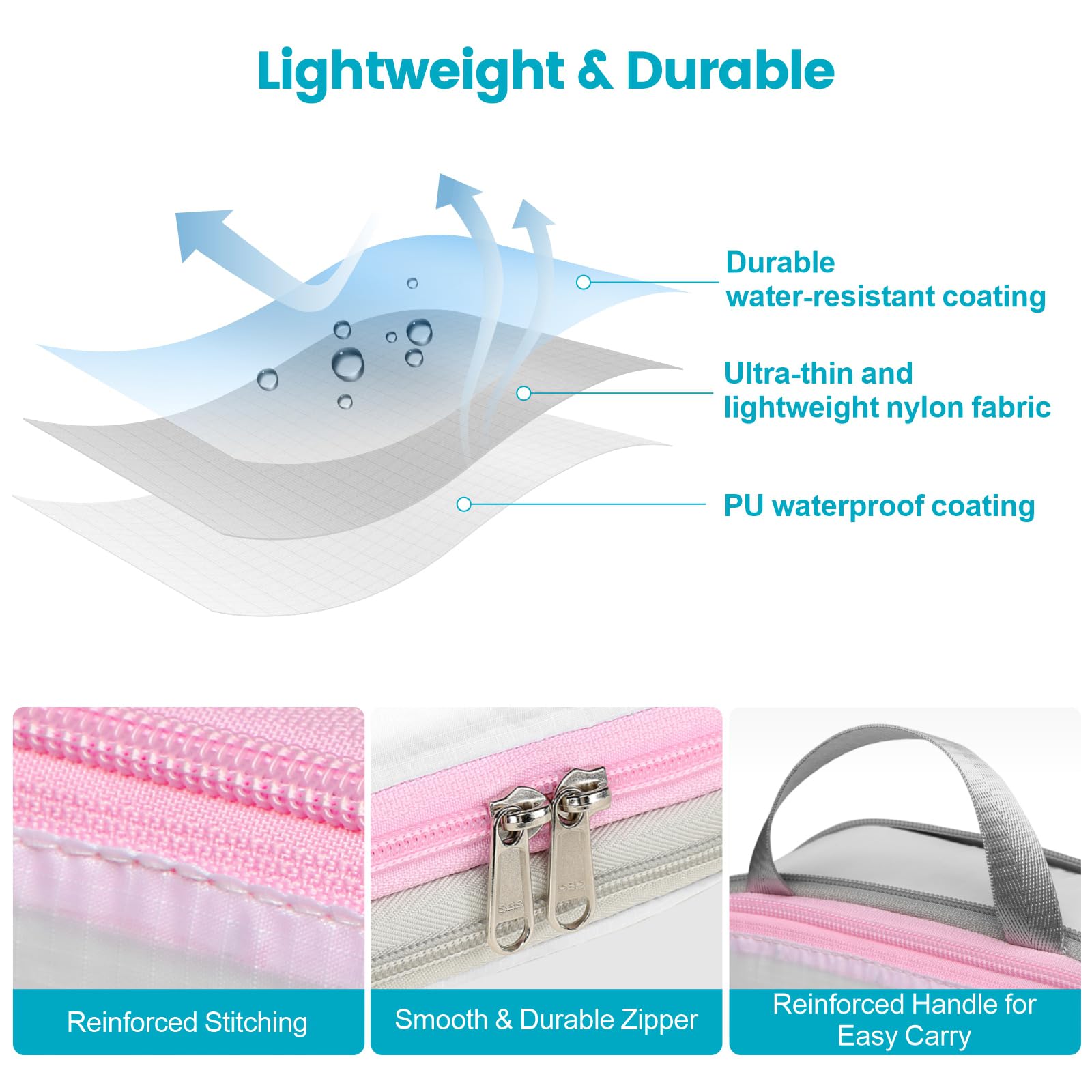 Cambond Compression Packing Cubes for Travel Women - Travel Bags Luggage Organizers Travel Essentials Compression Cubes for Travel Carry on Suitcases Organizer