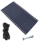17" 19" 21" Wide Zero Gravity Chair Replacement Fabric, Repair Cloth with 4 Gravity Chair Replacement Cord Screws Kit, Zero Gravity Chair Accessories for Sling Patio Lawn Lounge Chair, Blue