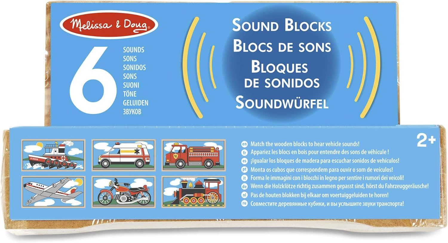 melissa and doug vehicle sound blocks