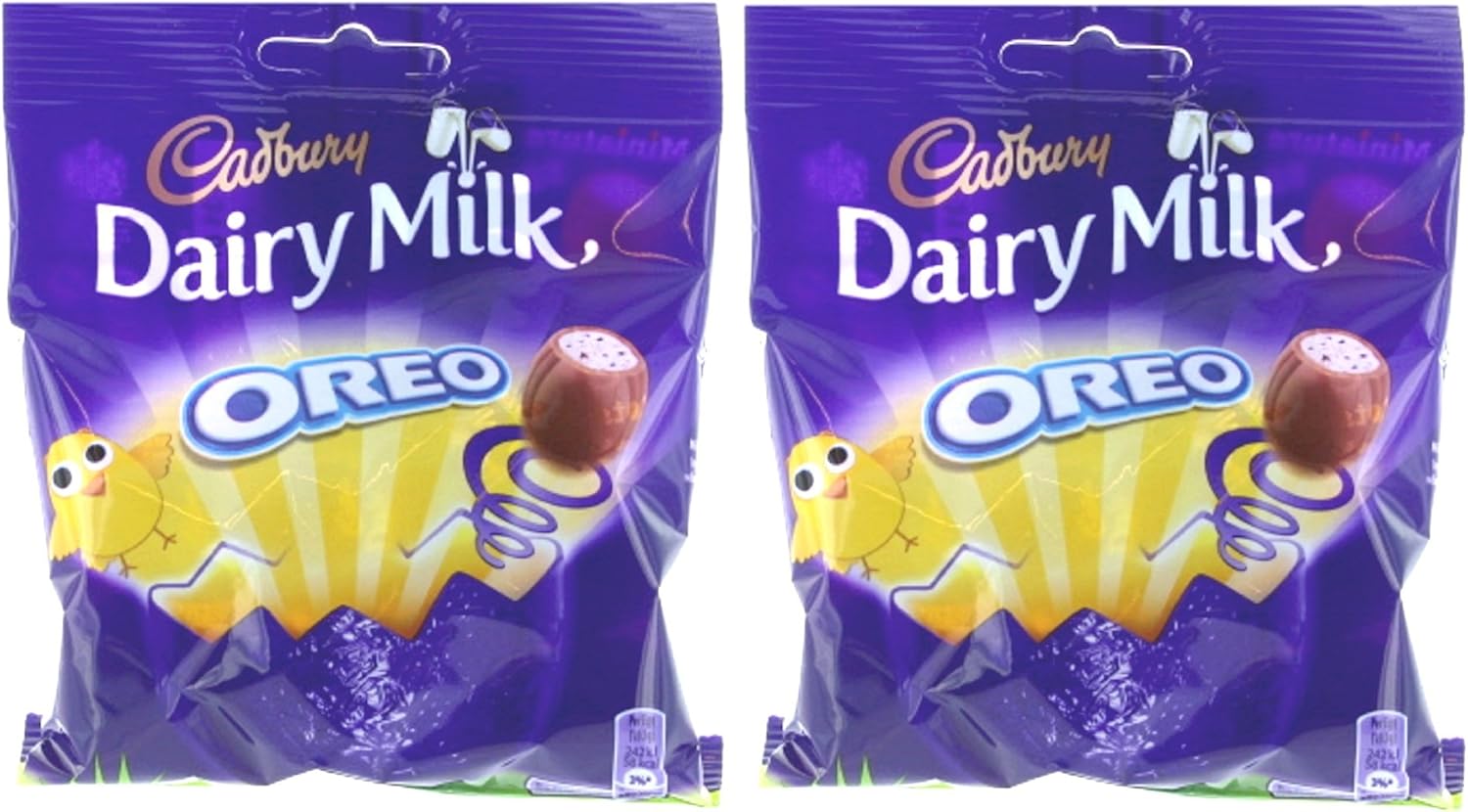 x2 Cadbury Easter Dairy Milk with Oreo Mini Eggs 82g Amazon.co.uk