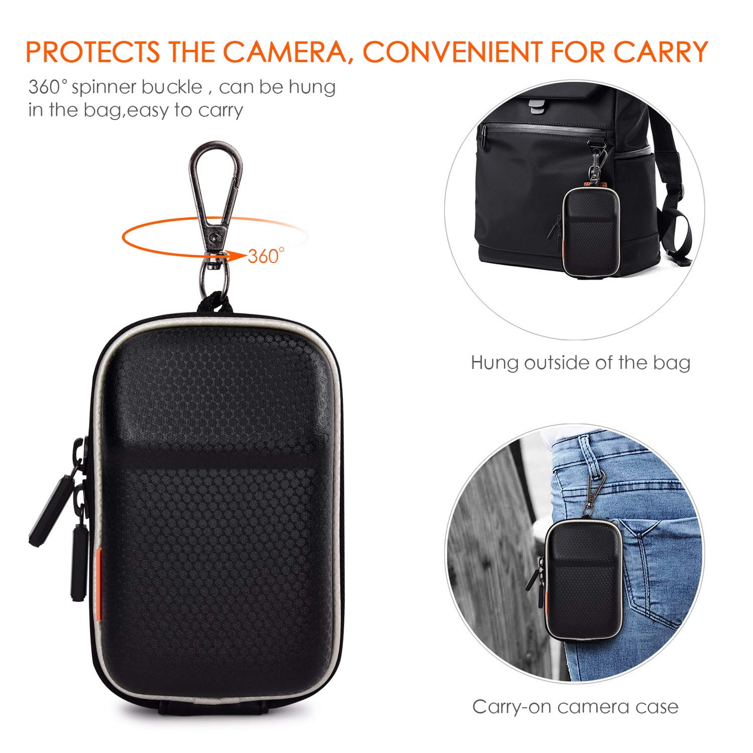 Housse Etui Appareil Photo Numerique Compatible Canon Powershot