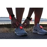 ReflecToes LED Safety Light Clip Attach - Set of 2 - Night Safety Gear for Walking, Running, Cycling - Attach To Arms or Legs