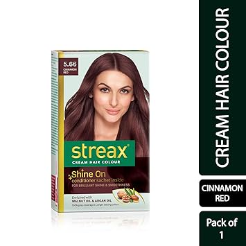 Buy Streax Cream Hair Colour For Women Men Enriched With