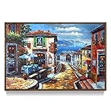 UTOP-art Italian Cityscape Abstract Wall Art
