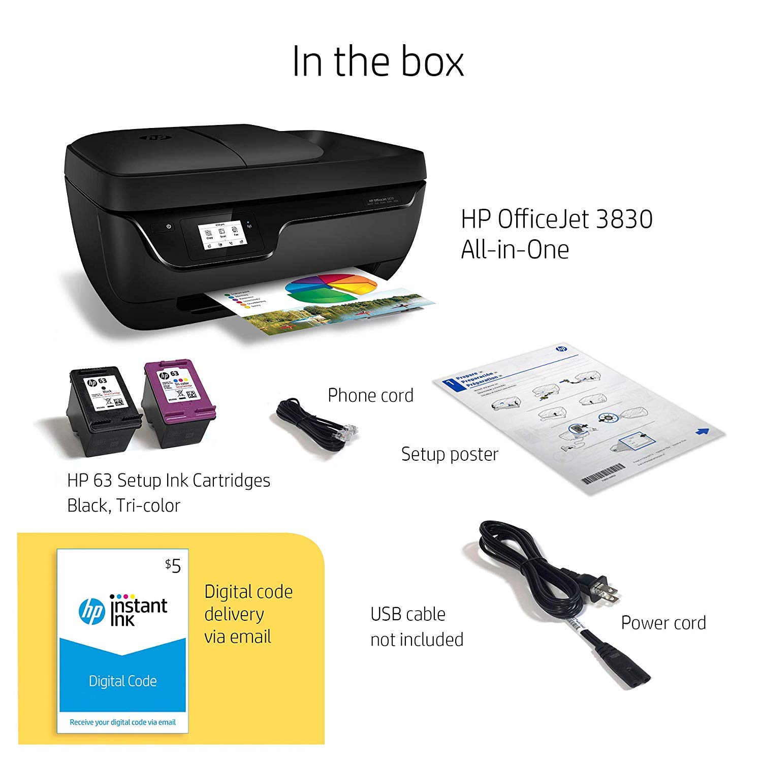 hp 3830 printer amazon