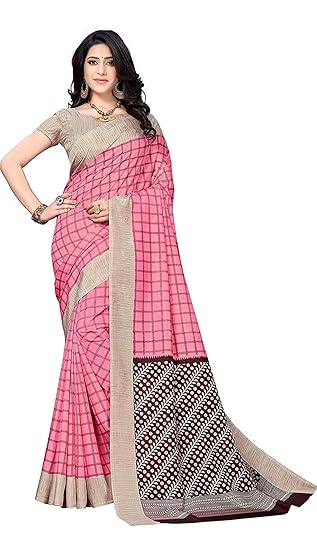 womens malgudi soft silk saree with unstitched blouse piece [malgudi 118]