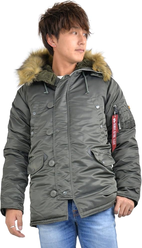 Amazon Co Jp Ap 094 S Rp Grey 276 アルファ インダストリーズ Alpha Industries Inc N 3b Tight ミリタリージャケット アウター Ap 094 ファッション