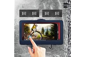 Wmbzxh Wall Mount Shower Phone Holder Waterproof Shower TV Case for Phone Storage Box Screen Mirror Phone Shelf for Bathroom