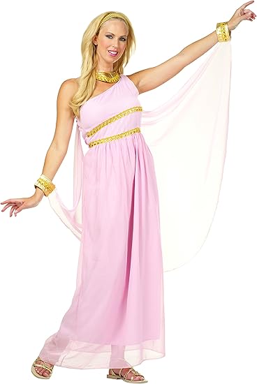 roman pink dress