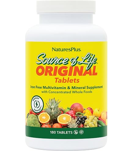 Amazon.com: NaturesPlus Source of Life - 180 Capsules