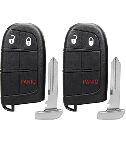 Replacement 3 Button Key Fob For Dodge Durango 2014-2024 & Journey 2011-2020 - 433 Mhz