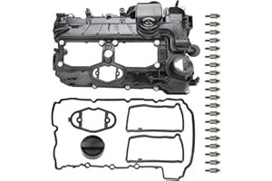 MOCAR7 Engine Valve Cover Compatible with BMW 228i 320i 328i GT xDrive X1 X3 X4 X5 Z4 2.0L L4 2012-2018 Replace 11127625477 11127588412