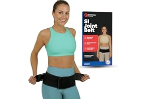 SI Belt Sacroiliac Belt | Sciatica Pain Relief Brace | Belt for Sciatic Pain | Trochanteric SI Belt for Men | SI Joint Belt f