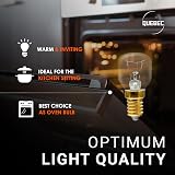 Quebec 2 Pack Philips Oven Light 40W E14 SES 300°C Universal Compatibility view 3