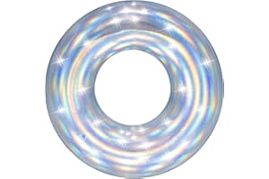 H2O GO Inflatable Iridescent Swim Tube 42” Pool/Water/Beach Float