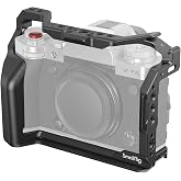 SmallRig Aluminum Camera Full Cage for FUJIFILM X-T5 with Shutter Button | Built-in QD port, NATO rails, and quick release plate for Arca