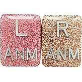 Rectangle Glitter Xray Markers, 3 Initials, X-ray Markers, Glitter