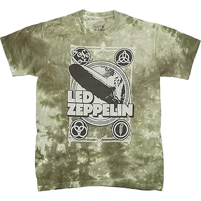 Camiseta Zeppelin Poster para hombre Azul líquido Ecuador Ubuy