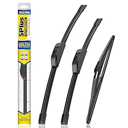 5 PLUS® Silicone Windshield Wipers Replacement for