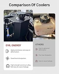 EVIL ENERGY Coolant Overflow Tank, Aluminum