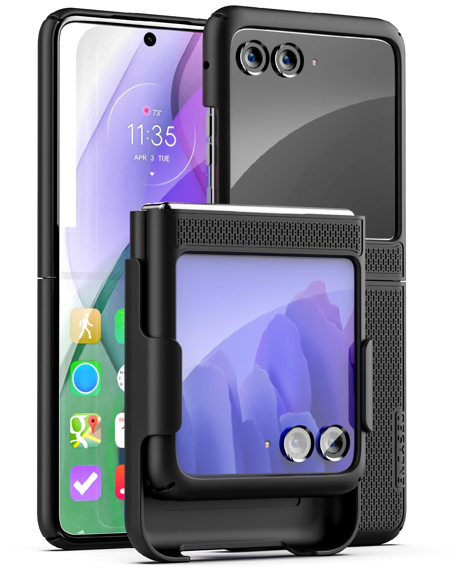 Encased Belt Clip for Motorola Razr 40 Ultra Case with Holster (DuraClip Series)