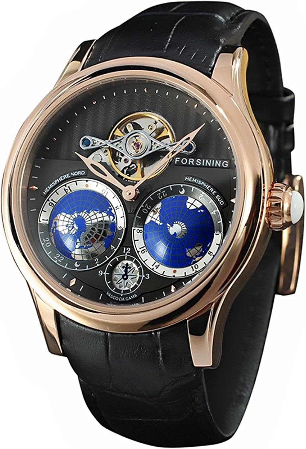 Orologio da polso Forsining FSG319M3S2 da uomo, automatico, con