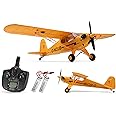 Ssccgym XK A160 RTF Large 25.6-Inch Brushless RC Plane 2.4GHZ 6-AXIS Gyro Remote Control Airplane J3 5CH EPP Foam World War II Aircraft Model Smart-Fly with Double-Batteries