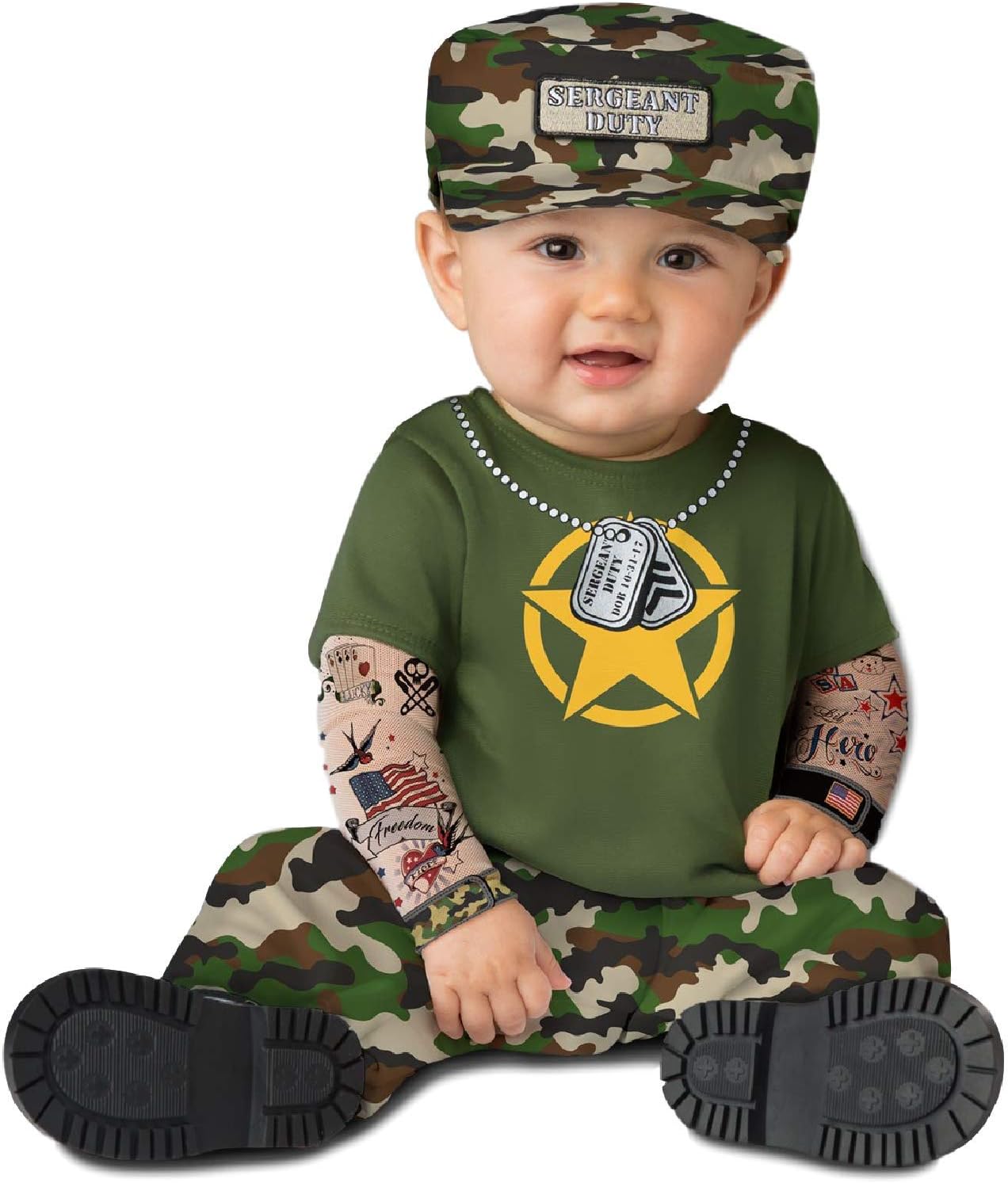 army dress for baby boy