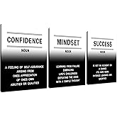 Inspirational Entrepreneur Quote Black and White Background Wall Art Decor Success Motivational Posters Canvas Painting Picture Print Artwork for Home Bathroom Bedroom Office Decor[36''W x 16''H]