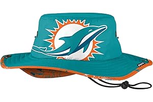 FOCO NFL Team Cropepd Big Logo Sport Outdoor Sun Bucket Boonie Hat