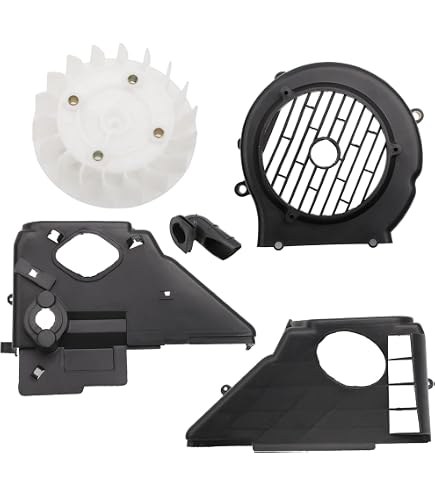 Ventilador De Refrigeración Para Variador GY6 50cc 4T - Pieza De Plástico Para Scooter Y Ciclomotor