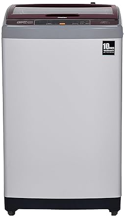 Haier 7 Kg Fully-Automatic Top Loading Washing Machine (HWM70-707NZP, Silver)