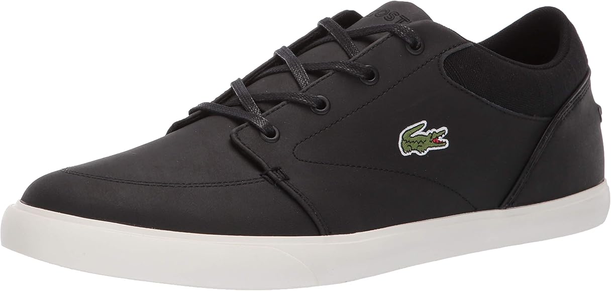 lacoste bayliss leather sneakers